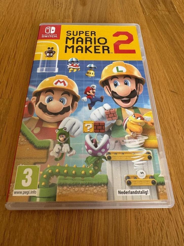 Super Mario Maker 2 voor Nintendo Switch, Games en Spelcomputers, Games | Nintendo Switch, Zo goed als nieuw, Ophalen of Verzenden