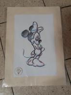 Litho Exclusieve herdenkingslithografie (2007), Ophalen of Verzenden, Mickey Mouse, Zo goed als nieuw, Plaatje of Poster