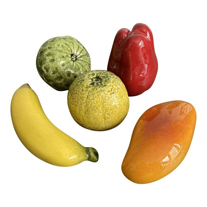 Set à fruits en céramique, Maison & Meubles, Accessoires pour la Maison | Autre, Comme neuf, Enlèvement