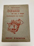 DEMM 50 cc Manuel vélomoteur moto mobylette oldtimer, Motos, Pièces | Oldtimers & Ancêtres, Utilisé