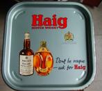 HAIG SCOTCH WHISKY  DIENPLATEAU - METAAL -, Ophalen of Verzenden