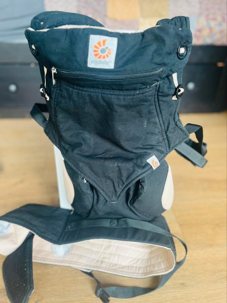 Zeer goede 360 draagzak van Ergobaby, zwart, Kinderen en Baby's, Babydragers en Draagdoeken, Gebruikt, Draagzak, Overige merken
