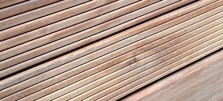 Terrasplanken Tropisch Hardhout, Tuin en Terras, Terrasdelen en Vlonders, Composiet, Ophalen