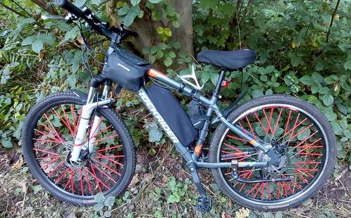 Vtt full électrique accélérateur 37kmh sans pédaler, Vélos & Vélomoteurs, Vélos | Garçons, Comme neuf, Enlèvement ou Envoi