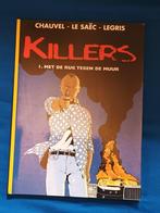 Killers 1: met de rug tegen de muur, Boeken, Stripverhalen, Ophalen of Verzenden, Zo goed als nieuw, Eén stripboek
