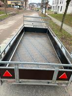 Aanhangwagen te koop dubbele as 3mx1.25m, Ophalen, Zo goed als nieuw