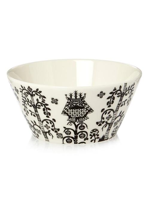 Bol Iittala Taika 15 cm/0,6 l noir/blanc ; 2 pièces, Maison & Meubles, Cuisine | Vaisselle, Comme neuf, Récipient(s), Autres styles