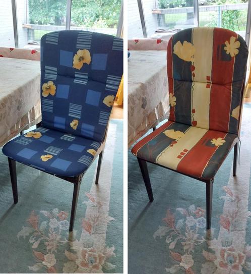 2 tuinstoelkussens, Tuin en Terras, Tuinmeubel-accessoires, Zo goed als nieuw, Ophalen of Verzenden