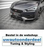 Maxton Spoiler Voorspoiler Lip Splitterr Voor Cupra Leon, Verzenden