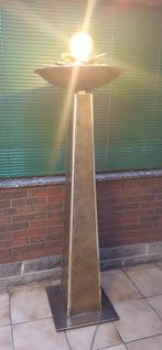 Belgo Chrom metalen vloerlamp Jaren 80 Stijl:, Ophalen, Metaal