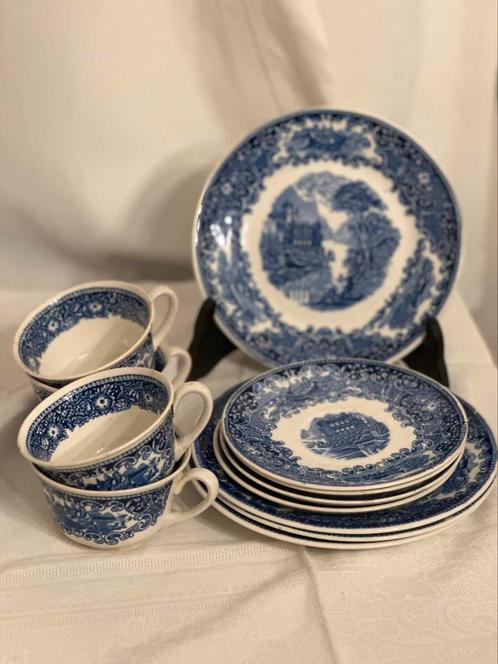 Vintage ontbijtsetje !, Antiek en Kunst, Antiek | Servies compleet, Ophalen of Verzenden