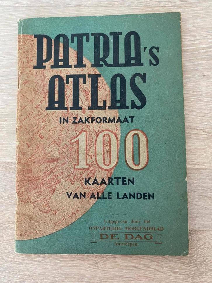 Boek Patria's Atlas in zakformaat, Boeken, Atlassen en Landkaarten, Gelezen, Overige atlassen, Wereld, Ophalen of Verzenden