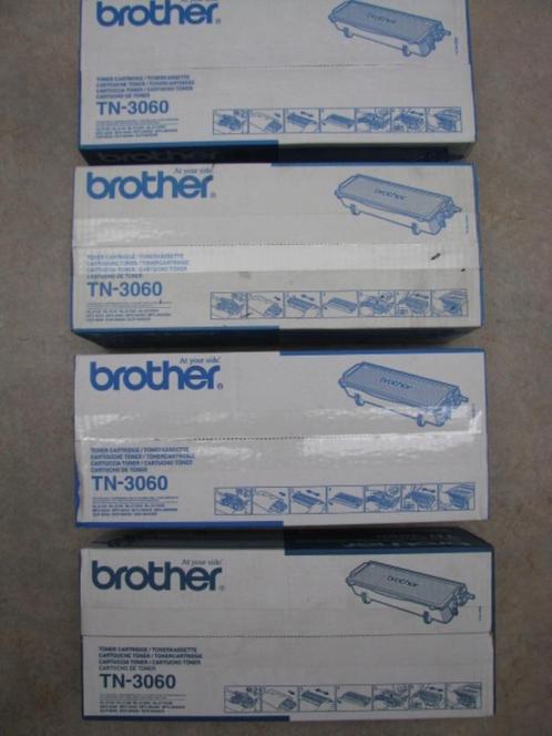 4 toners Brother TN-3060 originaux dans des boîtes entièreme, Informatique & Logiciels, Fournitures d'imprimante, Neuf, Toner