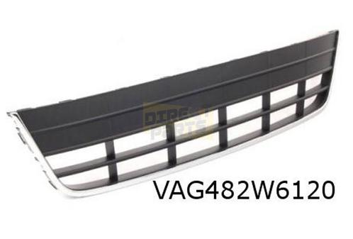 Volkswagen Tiguan (1/08-4/16) 	6/11- voorbumpergrille met ch, Auto-onderdelen, Carrosserie, Bumper, Volkswagen, Voor, Nieuw, Verzenden