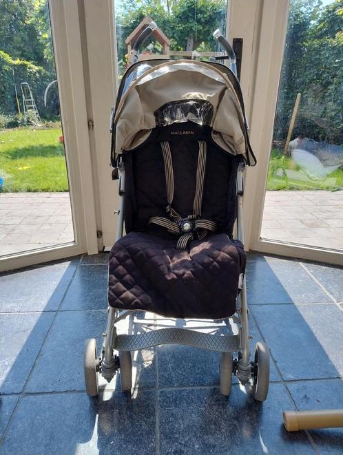 Maclaren Techno XLR, Kinderen en Baby's, Buggy's, Gebruikt, Maclaren, Voetenzak, Ophalen of Verzenden