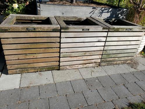 Grote bloembakken, Tuin en Terras, Bloembakken en Plantenbakken, Gebruikt, Ophalen