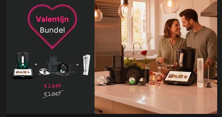 Thermomix tm7 + Sensor + Cutter, Elektronische apparatuur, Keukenmixers, Nieuw, 2 tot 3 liter, 3 snelheden of meer, Verzenden