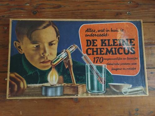 Vintage speelgoed: De kleine chemicus, Antiquités & Art, Curiosités & Brocante, Enlèvement