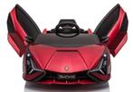 Voiture électrique pour enfants Lamborghini Sian Red 12V ave, Enlèvement ou Envoi, Neuf