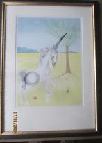 "Unicorn" - Salvador Dali, Antiek en Kunst, Kunst | Litho's en Zeefdrukken, Ophalen