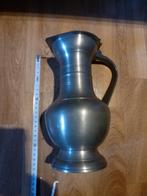 tinnen kan , 90 % tin, hoogte  +- 23 cm, Ophalen of Verzenden