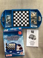 reisspel Jumbo: schaken en dammen, Hobby en Vrije tijd, Jumbo, Een of twee spelers, Ophalen of Verzenden, Zo goed als nieuw