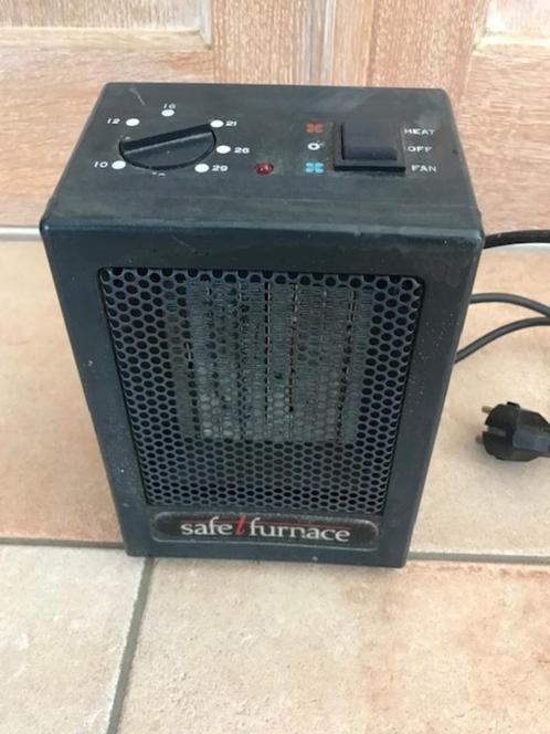 Keramisch verwarming SAFE-T-FURNACE - 220V/1500W (nr654), Maison & Meubles, Poêles, Utilisé, Autoportant, Autres types, Électrique
