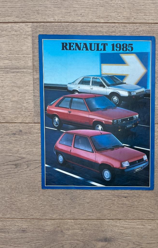 RENAULT FUEGO - BROCHURES, Livres, Autos | Brochures & Magazines, Renault, Enlèvement ou Envoi