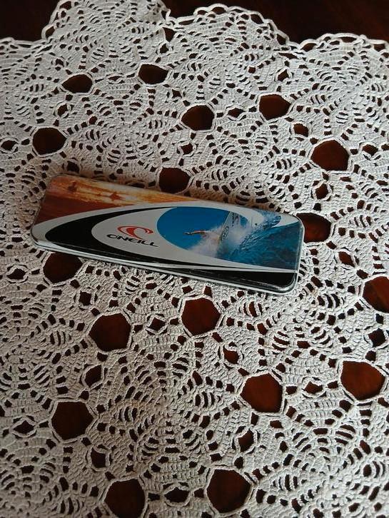vintage O Neill blikkendoos-jaren 90 surfdecoratie, Verzamelen, Retro, Ophalen of Verzenden