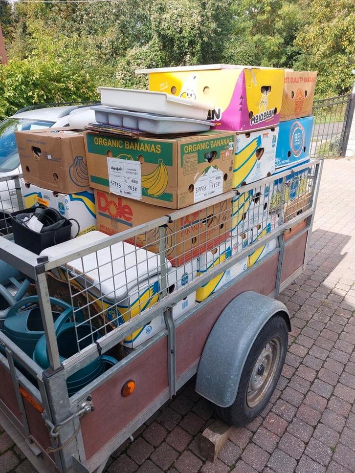 32 caisses pour brocantes de tout, Divers, Lots de brocante, Utilisé, Enlèvement