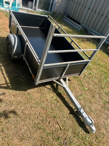 Aanhangwagen ongeremd 750 kg beschikbaar voor biedingen