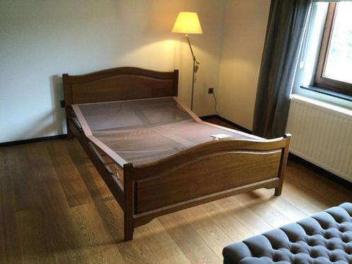 Auping eiken bed, Maison & Meubles, Chambre à coucher | Lits, Comme neuf, 140 cm, 200 cm, Bois, Brun, Réglable, Enlèvement