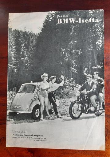 BMW Isetta roadtest van 1 februari 1958 beschikbaar voor biedingen