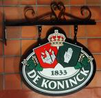 Panneau De Koninck, Collections, Marques de bière, Panneau, Plaque ou Plaquette publicitaire, Comme neuf, Enlèvement, De Koninck