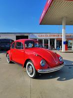 VW coccinelle 1300 année1970 contrôle + garantie, Autos, Rouge, Achat, Entreprise, Boîte manuelle