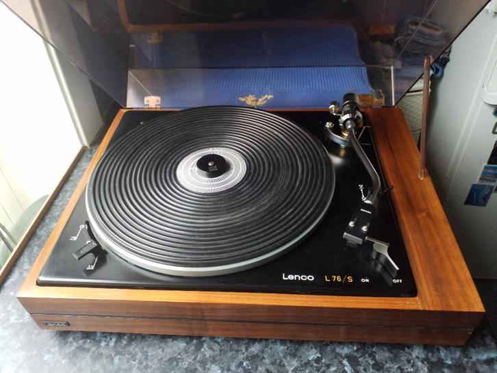 LENCO L 76 /S , metJelco arm, TV, Hi-fi & Vidéo, Tourne-disques, Comme neuf, Tourne-disque, Enlèvement