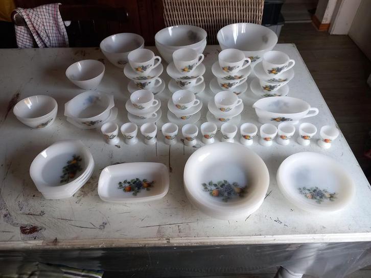 arcopal, Huis en Inrichting, Keuken | Servies, Gebruikt, Bord(en), Ophalen