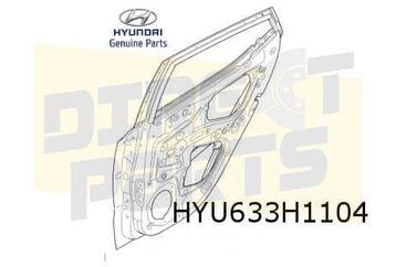 Hyundai i10 (1/14-2/20)  achterportier rechts (te spuiten) O beschikbaar voor biedingen