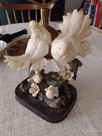 Postuur, beeldje, scène, duiven, tortelduiven, vogels, Ophalen of Verzenden, Gebruikt, Dier