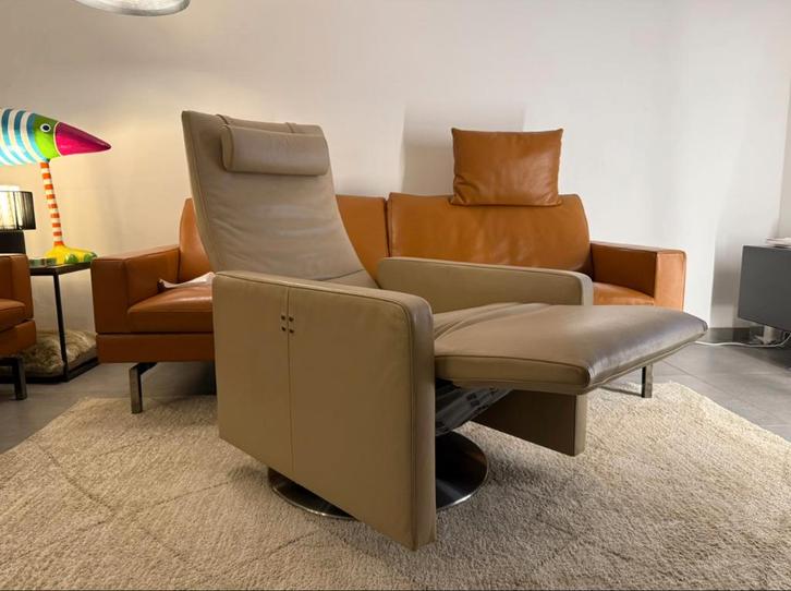 JORI Cammeo Multi-Move Relax, Huis en Inrichting, Fauteuils, Leer, Ophalen of Verzenden