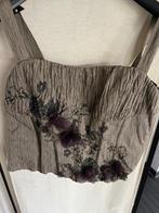 Topje en jasje linea raffaelli, Linea raffaelli, Bruin, Maat 42/44 (L), Ophalen of Verzenden