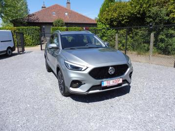 MG ZS 1.5i LUXURY+GPS/LEDER/360 CAM/LED/VERW.ZET-NIEUW!, Autos, Argent ou Gris, Achat, Euro 6, Entreprise
