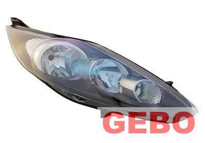 Ford fiesta 2008/2013 koplamp rechts voor H1+H7 zwarte frame, Auto-onderdelen, Verlichting, Ford, Nieuw, Ophalen of Verzenden