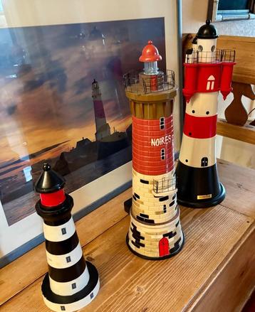 Vuurtorens siervoorwerpen  beschikbaar voor biedingen