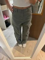 Kaki wijde pijp Cargo broek dames | Divided H&M | M/38, Ophalen, H&M, Overige kleuren, Zo goed als nieuw