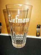 Liefmans - Oudenaarde - oud bierglas 33cl-wit logo groot - 4, Ophalen of Verzenden, Gebruikt, Glas of Glazen, Duvel