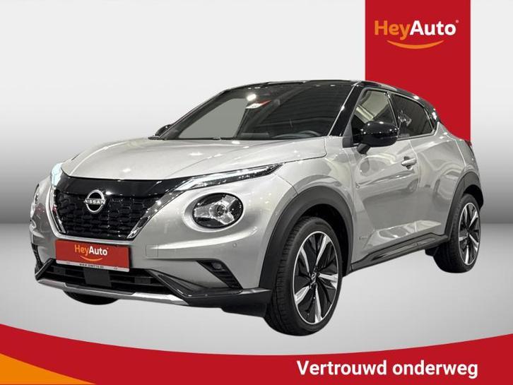 Nissan Juke HYBRID 145 N-DESIGN, Auto's, Nissan, Bedrijf, Te koop, Juke, Achteruitrijcamera, Adaptieve lichten, Airconditioning