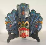 HOUTEN  MASKER  UIT  SRI  LANKA  -  8088, Antiek en Kunst, Ophalen