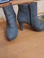 Nieuwe enkellaarsjes  "POELMAN " n, Kleding | Dames, Ophalen of Verzenden, Grijs