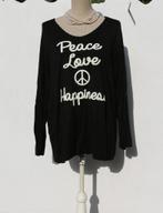Prachtige nieuwe zwarte trui - one size fits all, Italy Moda, Ophalen of Verzenden, Nieuw, Zwart